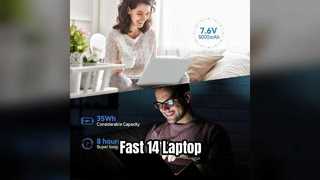 14 Inch Laptop 8GB RAM 512GB SSD FHD Windows 11