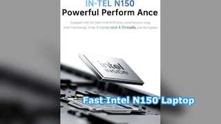 Intel N150 Laptop 16GB RAM 512GB SSD FHD IPS
