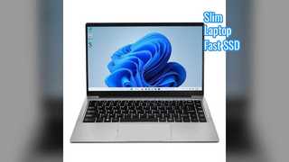 14 Inch Slim Business Laptop Windows 11 SSD