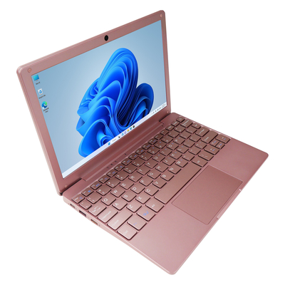 EU/US/UK Plugs Type 10.1 Inch Portable Mini Laptop with Intel Celeron N4020 CPU 8GB RAM 128GB SSD Win11 1TB HDD Metal Body