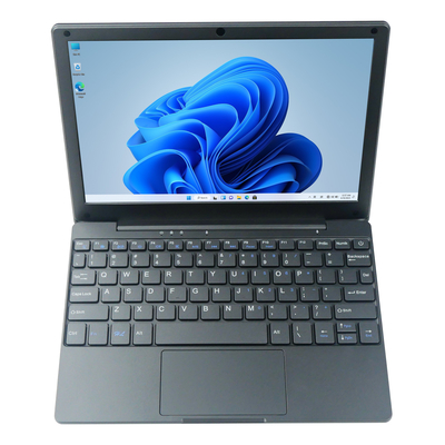 EU/US/UK Plugs Type 10.1 Inch Portable Mini Laptop with Intel Celeron N4020 CPU 8GB RAM 128GB SSD Win11 1TB HDD Metal Body