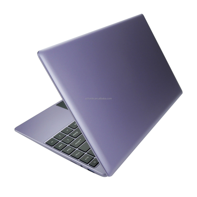 14.1 pouce ordinateur portable violet J4125 CPU 8 Go de RAM 256 Go de stockage Windows 10 pour les entreprises Mini port HDMI et connectivité facile