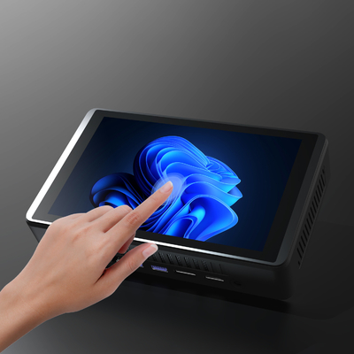 Pas de souris clavier écran tactile mini PC 8 pouces tout en un mini PC avec processeur quad-core