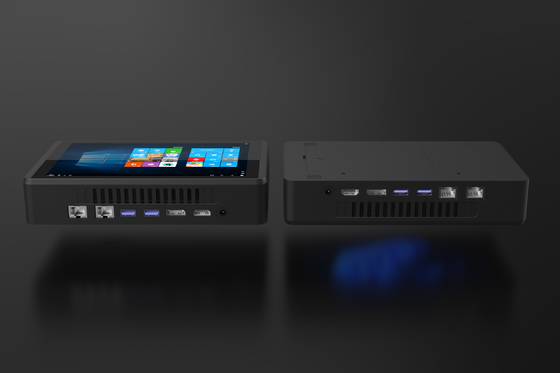 Pas de souris clavier écran tactile mini PC 8 pouces tout en un mini PC avec processeur quad-core