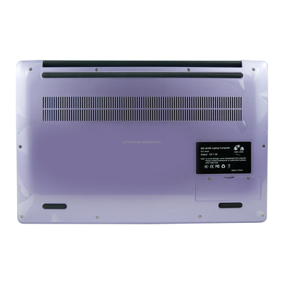 14.1 pouce ordinateur portable violet J4125 CPU 8 Go de RAM 256 Go de stockage Windows 10 pour les entreprises Mini port HDMI et connectivité facile