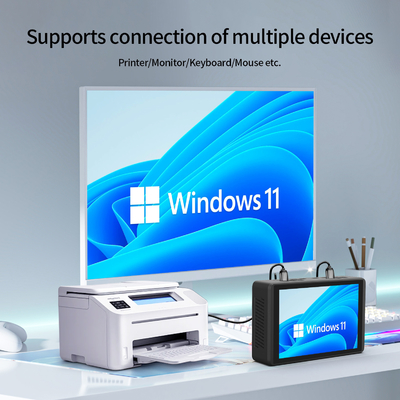 Pas de souris clavier écran tactile mini PC 8 pouces tout en un mini PC avec processeur quad-core