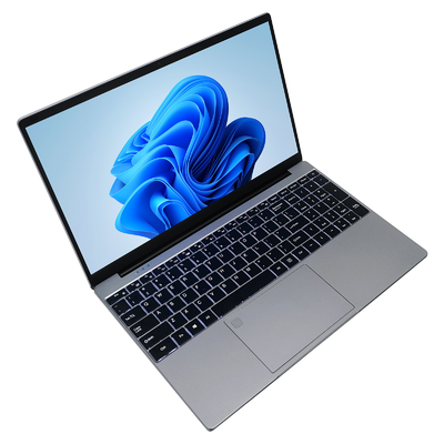 15.6 pouces Slim Business Notebook Laptops avec processeur quad-core et Intel N95 RAM 16GB Matériau de corps en plastique