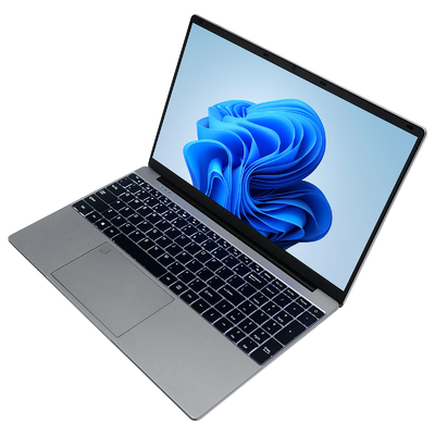 15.6 pouces Slim Business Notebook Laptops avec processeur quad-core et Intel N95 RAM 16GB Matériau de corps en plastique