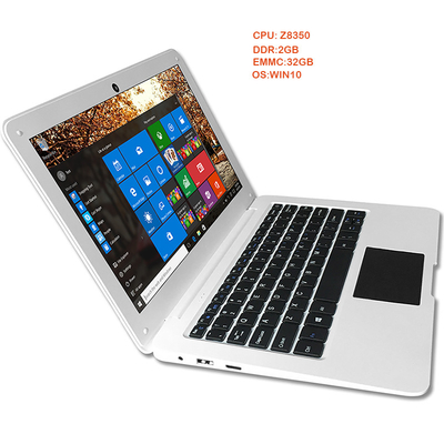 10.1 pouces Win 10 Apollo N3350 IPS 3G 64G Mini Notebook Léger Portable Langage de clavier personnalisable pour étudiant à domicile