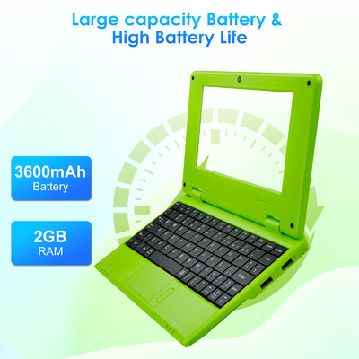 Allwinner A133 ordinateur portable Android de 7 pouces 2 Go de RAM 32 Go de ROM Processeur quad-core