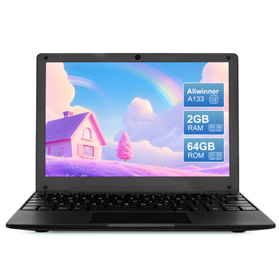 Les étudiants 10 &quot;ordinateur portable Android Tout le gagnant CPU EMMC 64GB boîtier en plastique