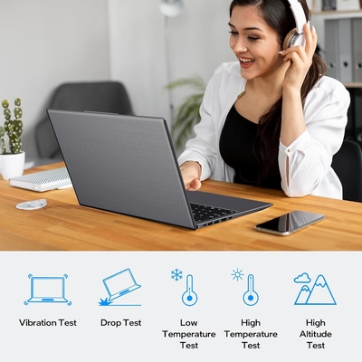 FHD IPS Display 15.6 Inch Windows Laptop Intel N5095 Quad Core Backlit And Fingerprint