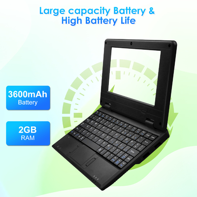 Android 12 7 pouces ordinateur portable portable Allwinner A133 BT4.2 WIFI 2.4G Écran HD