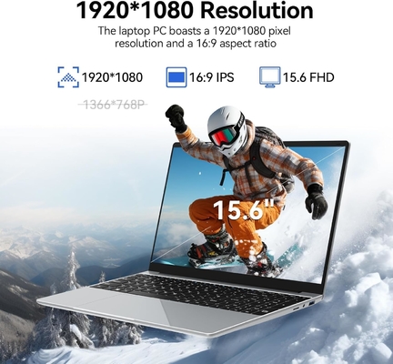 12 Go de RAM 512 Go SSD ordinateur portable Windows Celeron N100 Quad Core FHD IPS ordinateur portable de jeu Windows 11