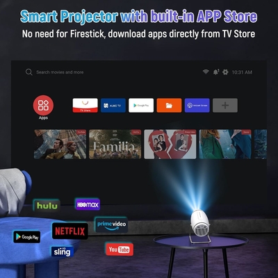 WiFi And Bluetooth Smart Mini Projector 4K 1080P Portable Movie Projector HDMI USB