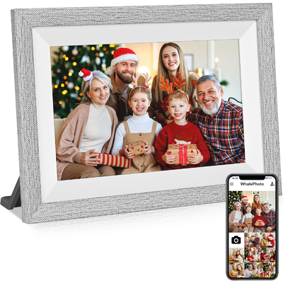 10Écran tactile de 1 pouce Cadre d'image numérique IPS HD 16GB Stockage Auto Rotation Cadre d'image vidéo