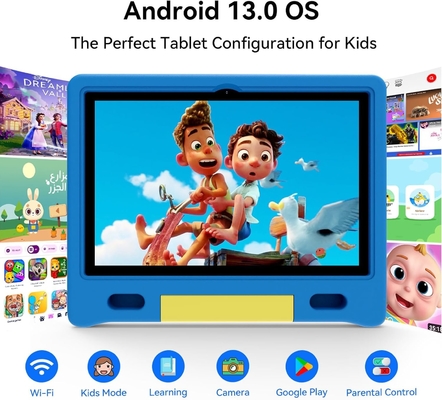 Wi-Fi 6 BT 5.0 10 pouces Android Tablette PC Tablette à double caméra Pour garçons et filles