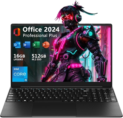 3.60 GHz Windows Laptop Computer 180Angle Opening HD IPS Display Gaming Pc Laptop