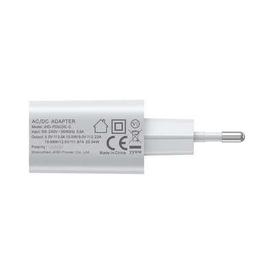Accessoires électroniques de type C Chargeur rapide 20W PD Chargeurs européens pour téléphones portables