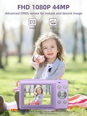 16X Zoom FHD 1080P Caméra Portable Mini Caméra de Voyage Pour Les Enfants Adolescents Débutant