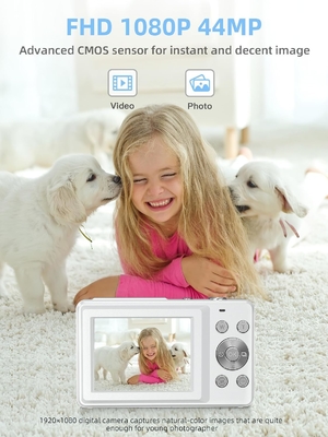 32 Go carte SD 1080P appareil photo numérique anti-tremblement portable compact point et prise de vue