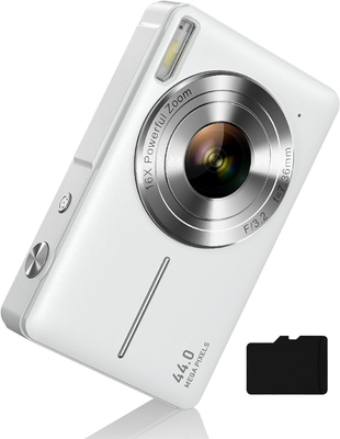 32 Go carte SD 1080P appareil photo numérique anti-tremblement portable compact point et prise de vue