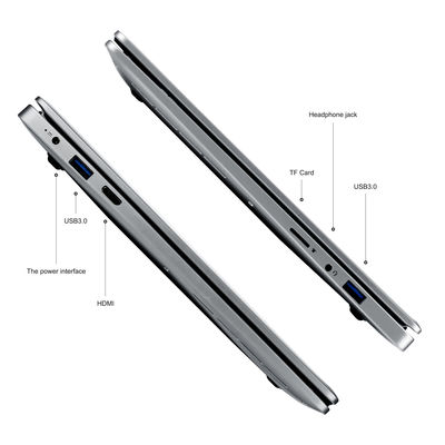 2025 New 14 Inch Intel N4500 Windows Laptop with 1920X1080 IPS Screen and 1.10GHz Dual Core Processor