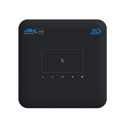 Portable DLP 3D Smart Projector with 1080P Resolution, Android 9.0 OS, and Built-in Battery for Anytime Anywhere Viewing